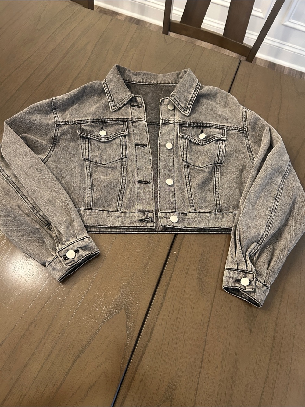 Cropped Denim Jacket